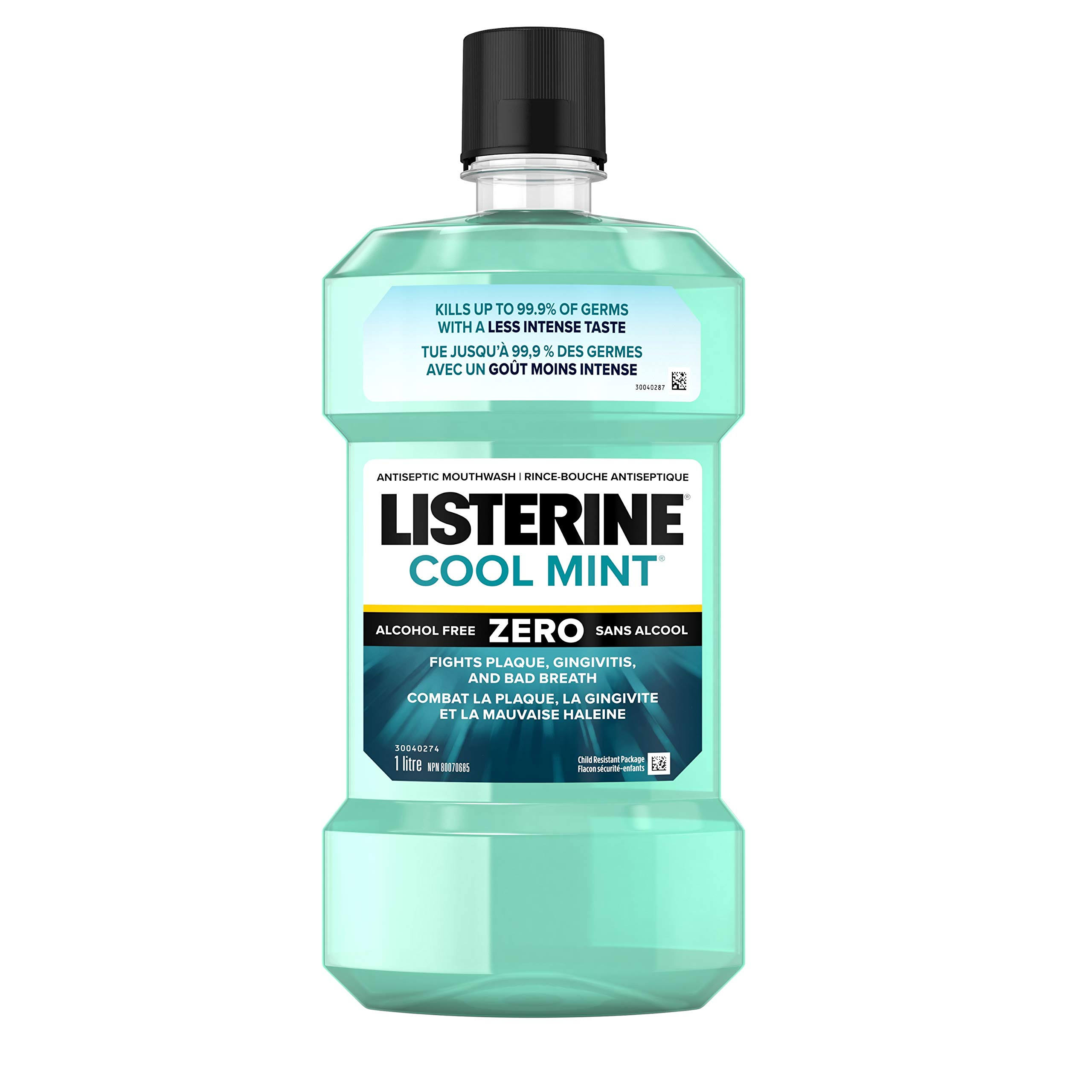 Listerine Zero Mouthwash - Mild Mint, 1L