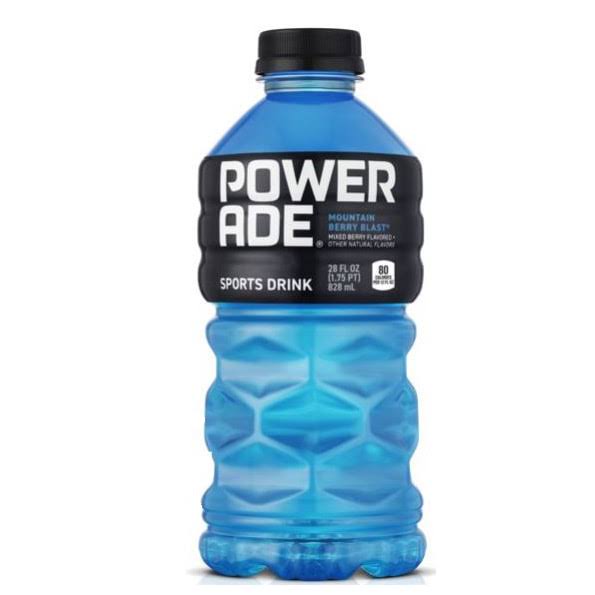 Powerade Sports Drink, Mountain Berry Blast - 28 fl oz