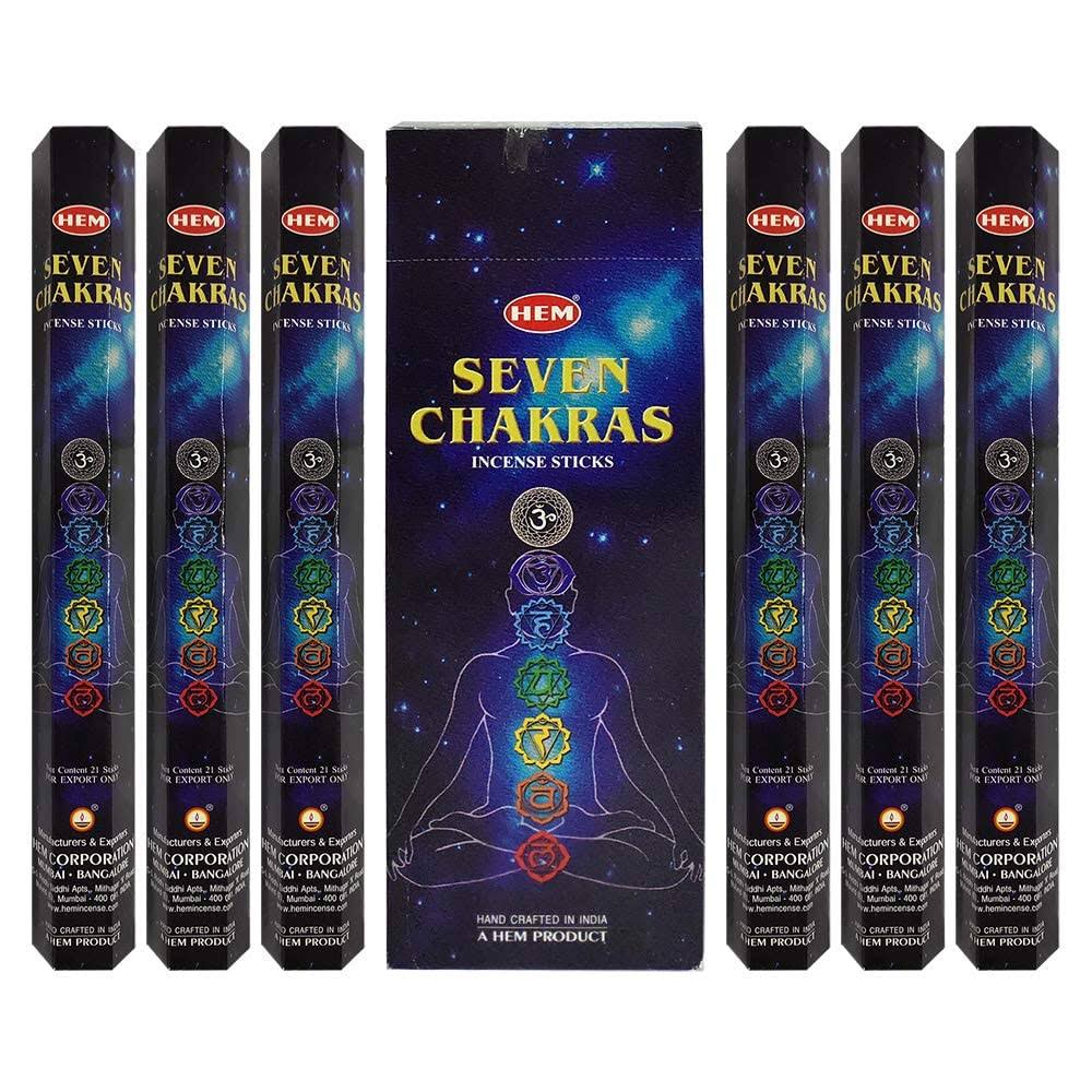HEM Incense 7 Chakra (6 packets)