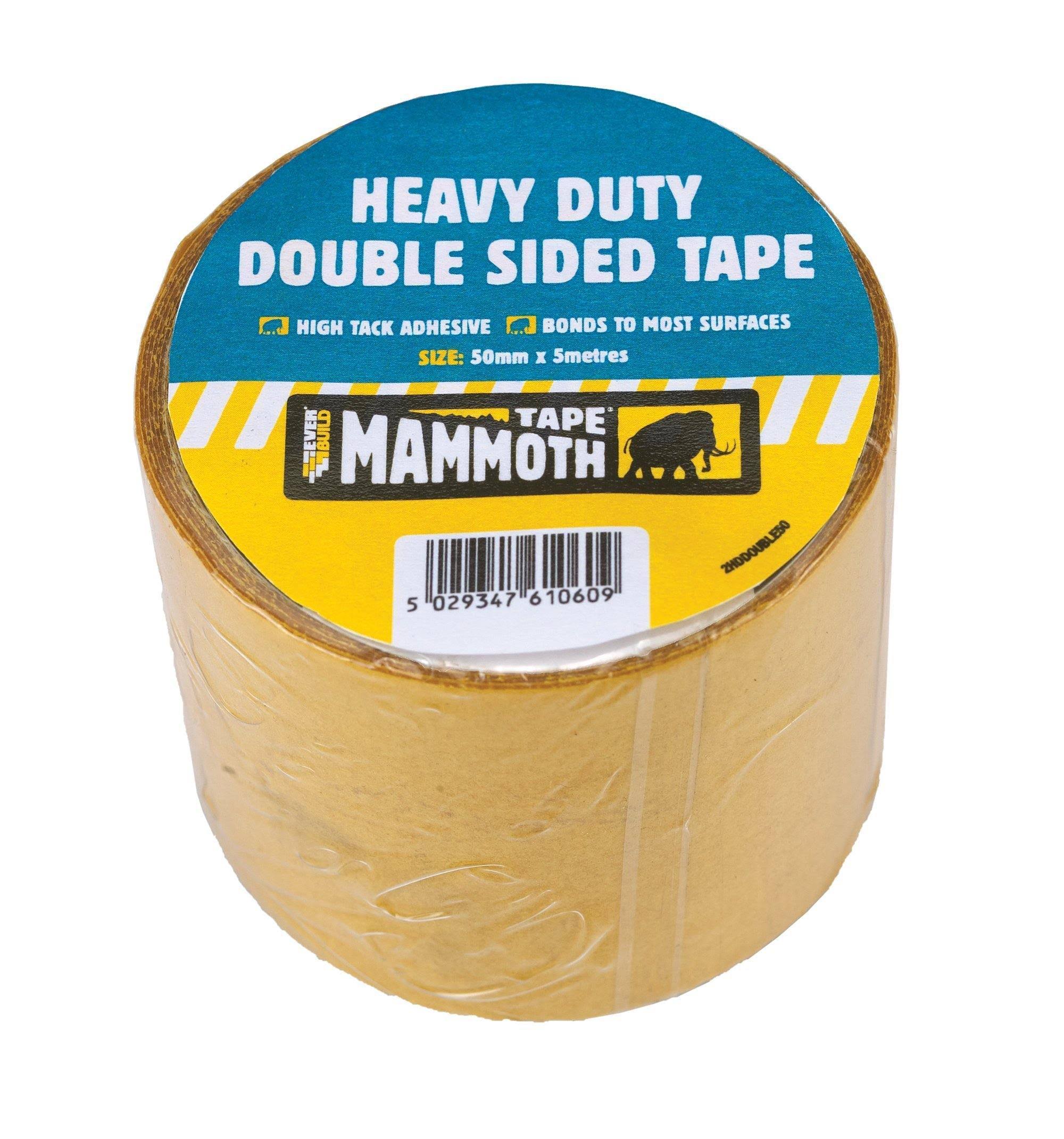 Mammoth Tape Heavy Duty Double Sided Tape