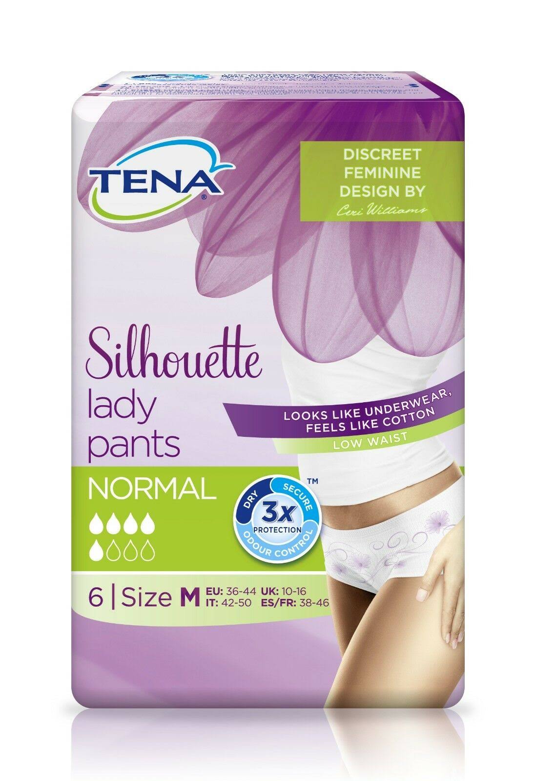 Tena Lady Discreet Pants - Medium, 6pcs