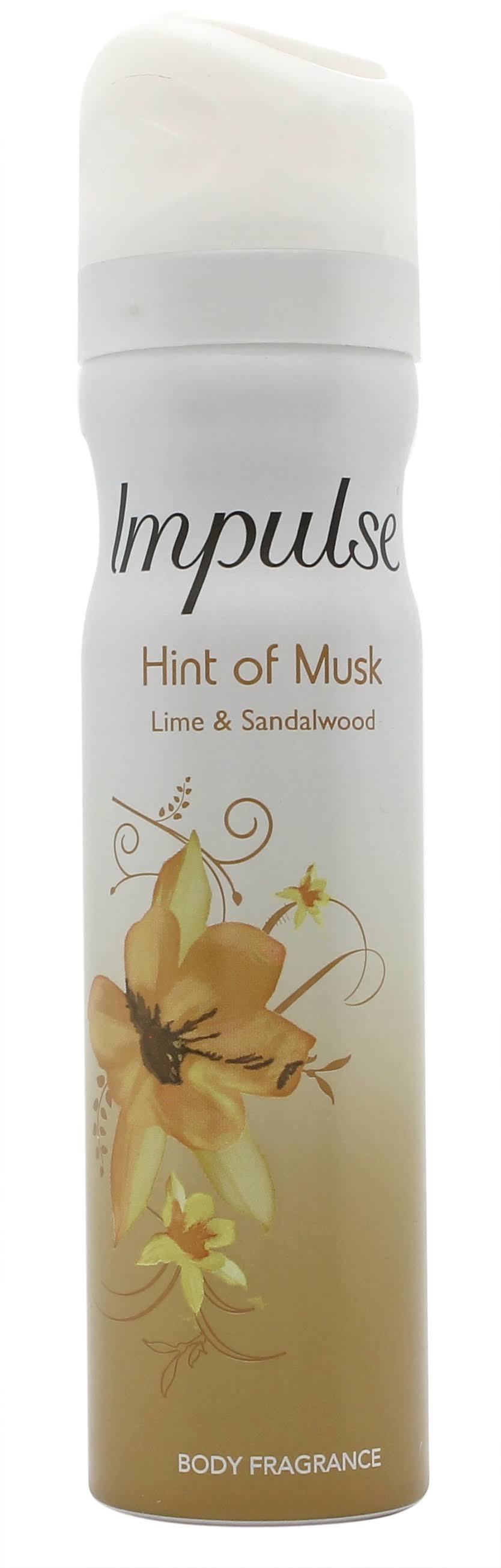 Impulse Body Spray - Hint of Musk - 75ml