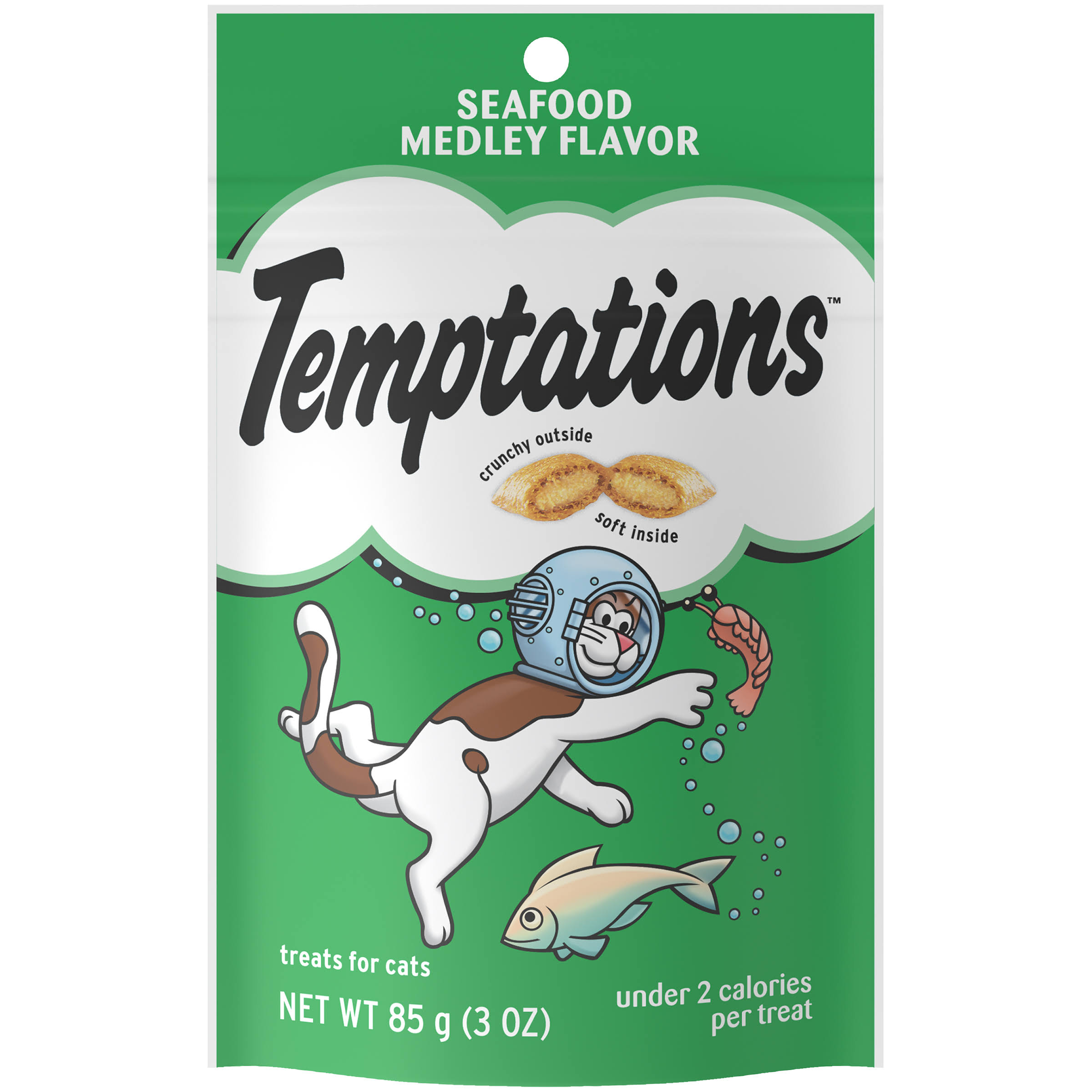 Temptation Treat for Cats - 3oz, Seafood
