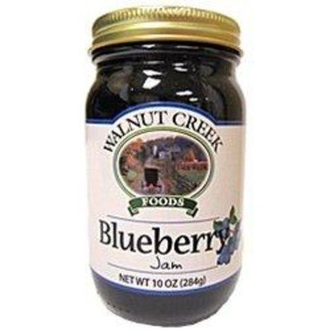Walnut Creek Ohio Blueberry Jam 10 Ounce Jar