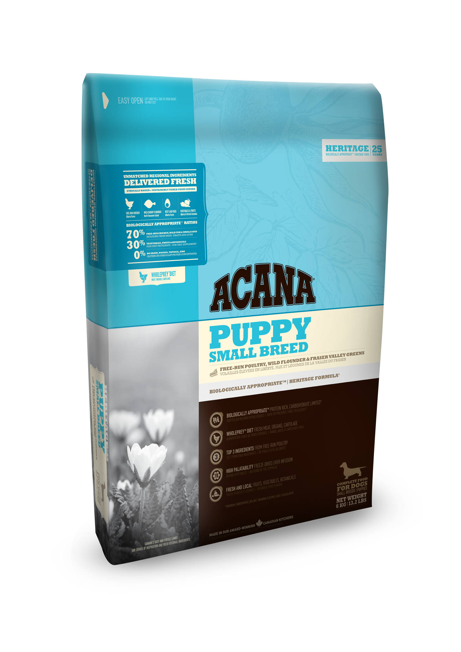 Acana Puppy Small Breed Heritage Food - 340g