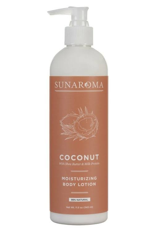 Sunaroma Body Lotion Moisturizing Coconut 11.5 oz