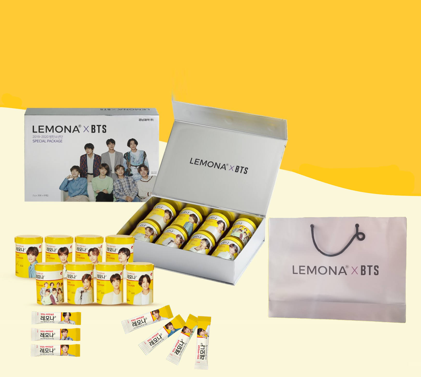 BTS Lemona Powder Premium Gift Box J-HOPE