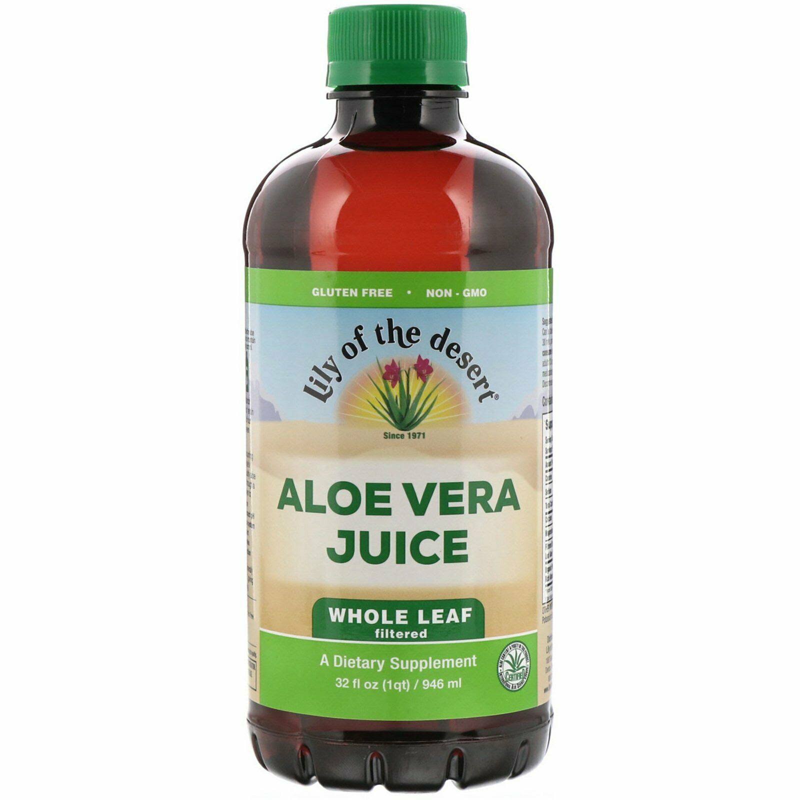 Lily Of The Desert Aloe Vera Whole Leaf Juice