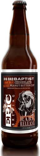 Epic Big Bad Baptist Double Chocolate Peanut Butter 22oz Bottle 22oz