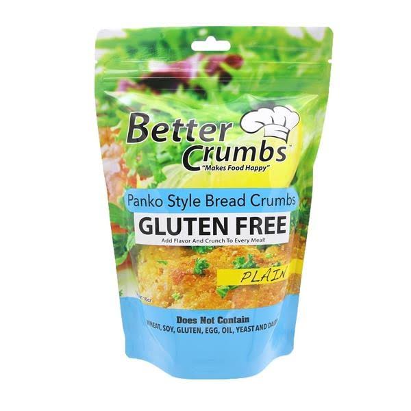 My Dads Better Crumbs Gluten Free Plain Panko Style Bread Crumbs - 10 Ounces - Delivered by Mercato