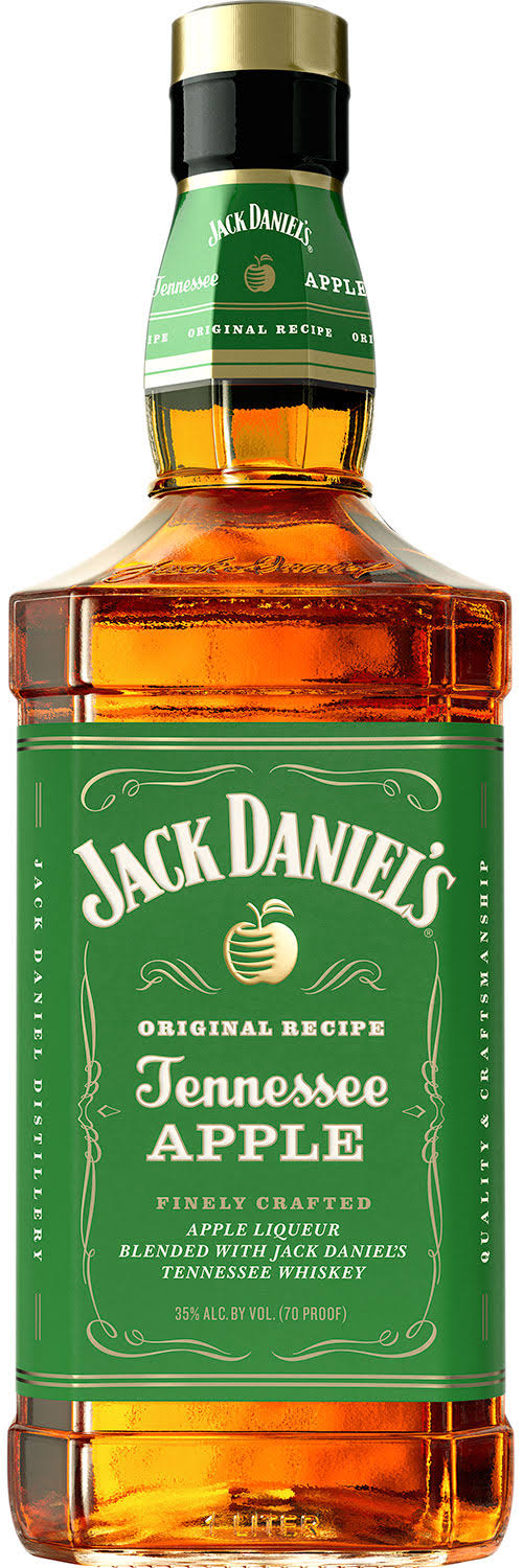 Jack Daniel's Whiskey Tennessee Apple - 1.00L