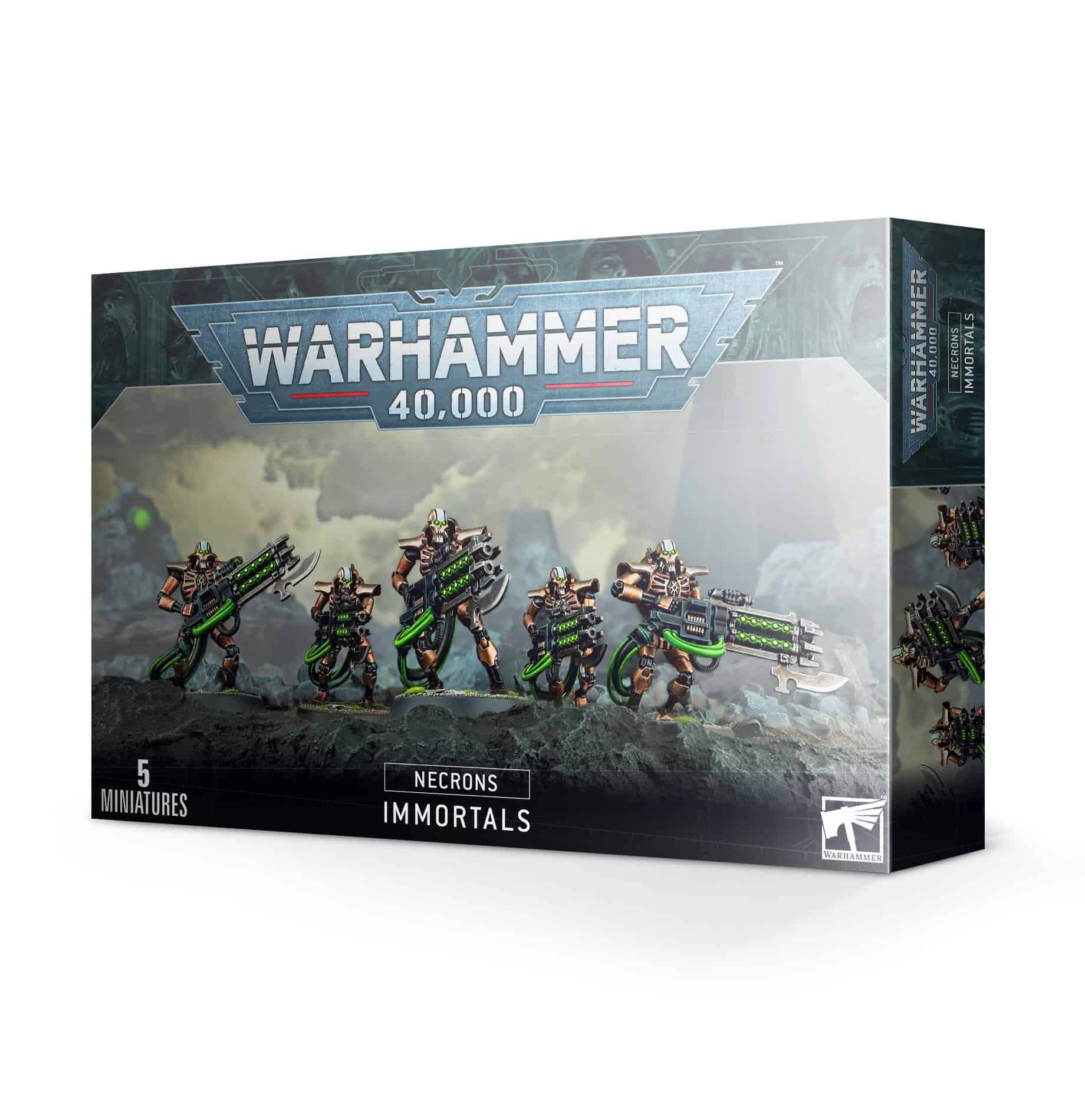 Warhammer 40,000 - Necrons - Immortals