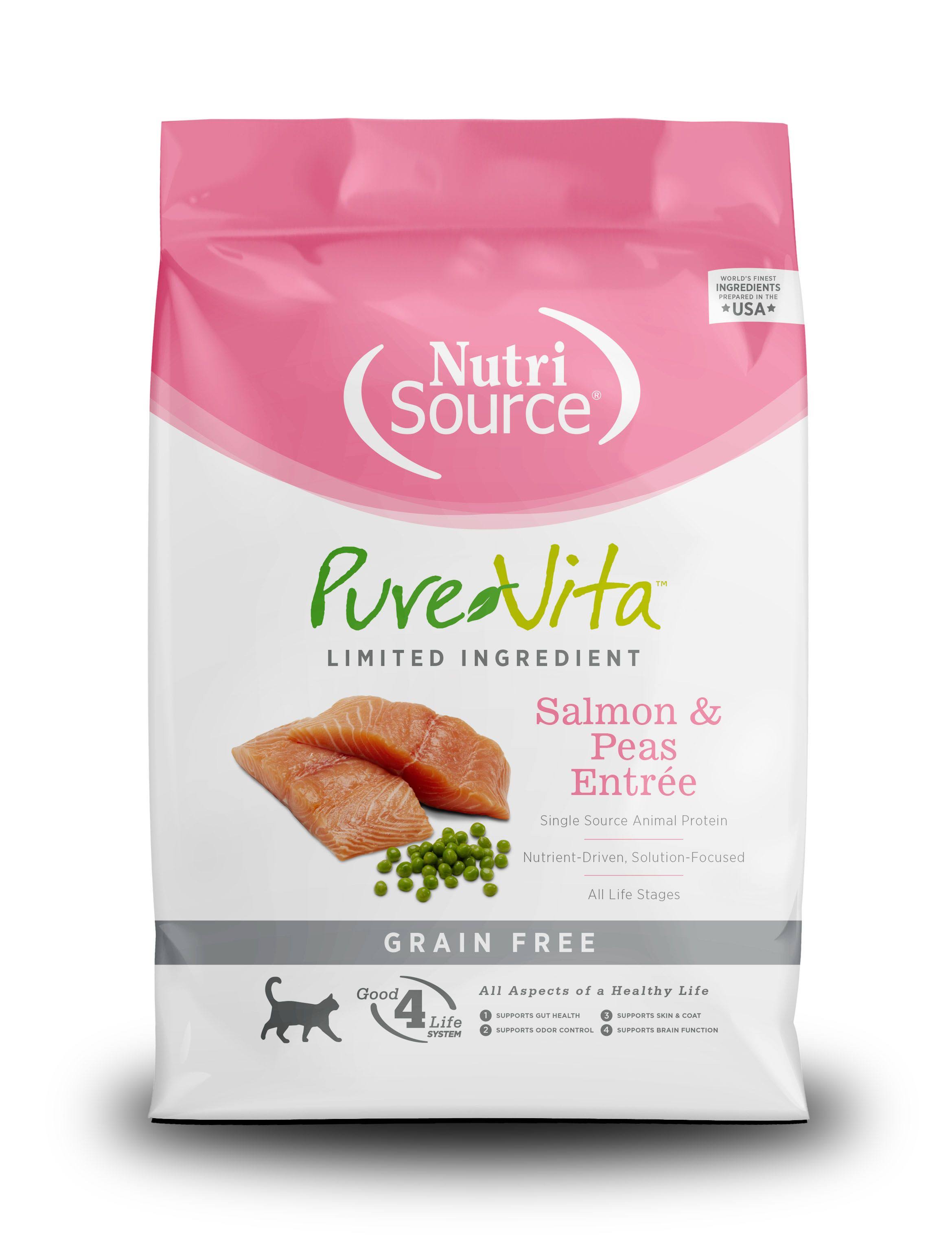 Tuffy's Pet Food 131746 Pure Vita Grain Free Cat Food - Salmon, 2.2lbs