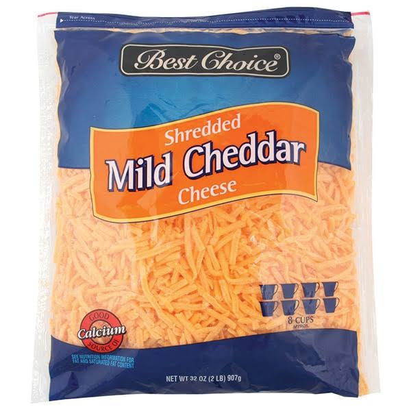 Best Choice Mild Shredded Cheddar Cheese