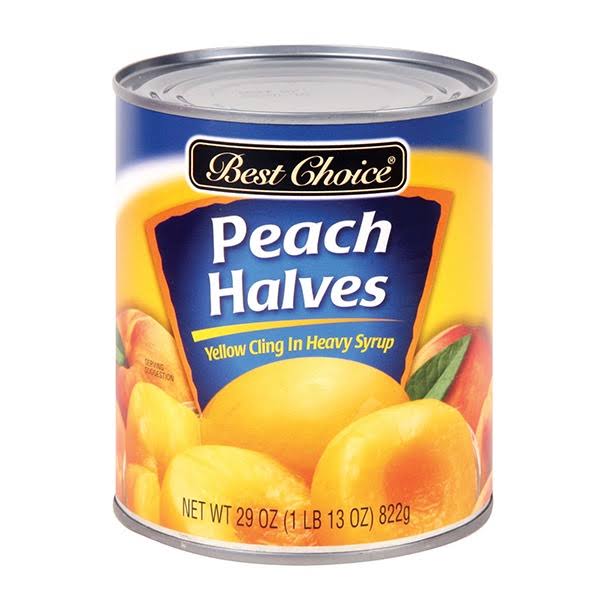 Best Choice Peach Halves - 29 oz