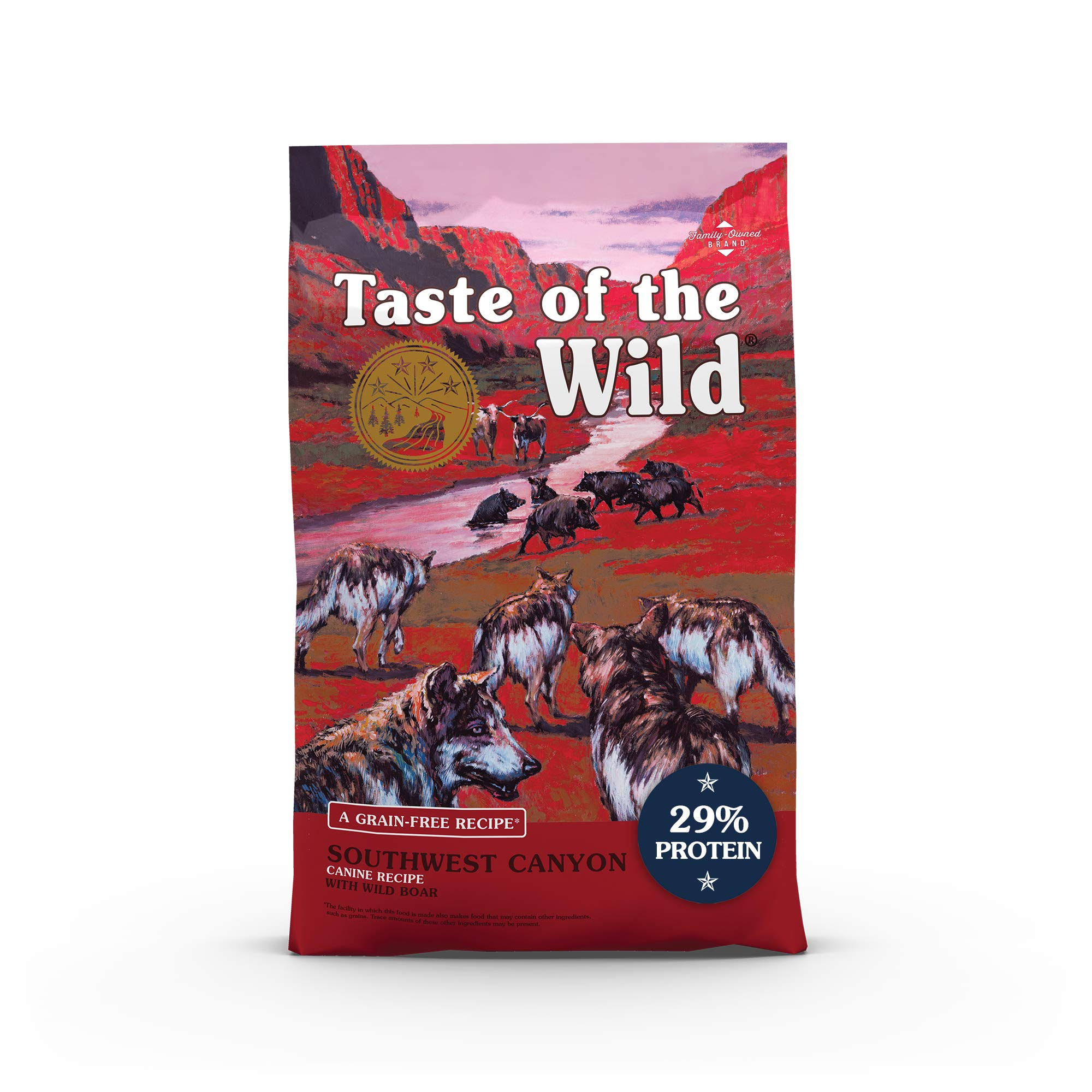 Taste of the Wild Southwest Canyon Dry Dog Food with Wild Boar