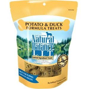 Natural Balance LIT Dog Treats - Potato & Duck Formula, 14oz