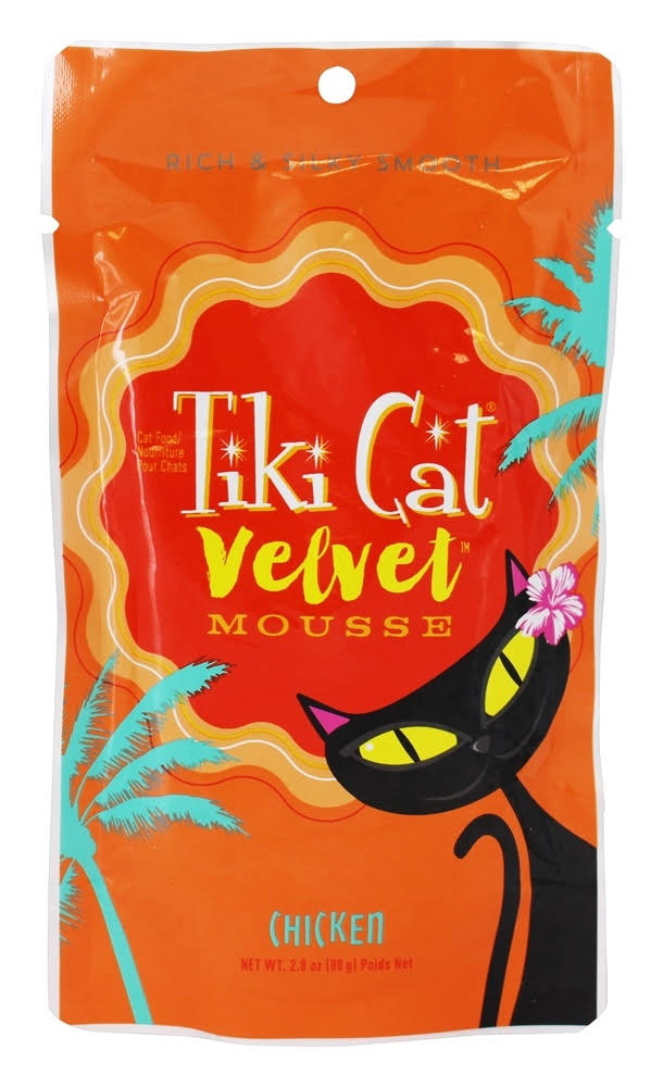 Tiki Cat - Velvet Mousse Cat Food Chicken - 2.8 oz.