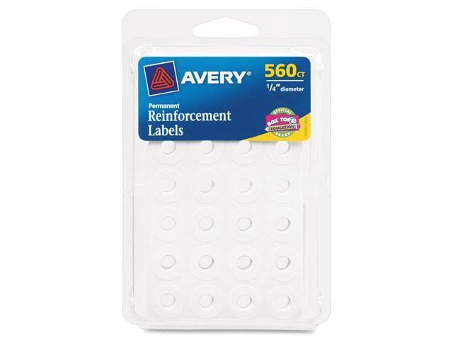 Avery Permanent Reinforcement Labels - x560