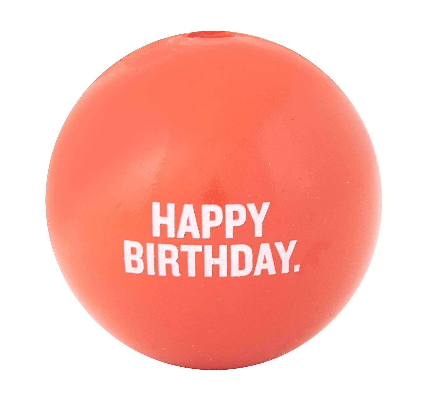 Planet Dog Orbee Tuff Happy Birthday Ball, Tough Gift-Play-Chew Ball