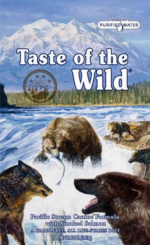 Taste of the Wild Dry Dog Food - Pacific Stream Canine Formula With Smoked Salmon, 5lbs