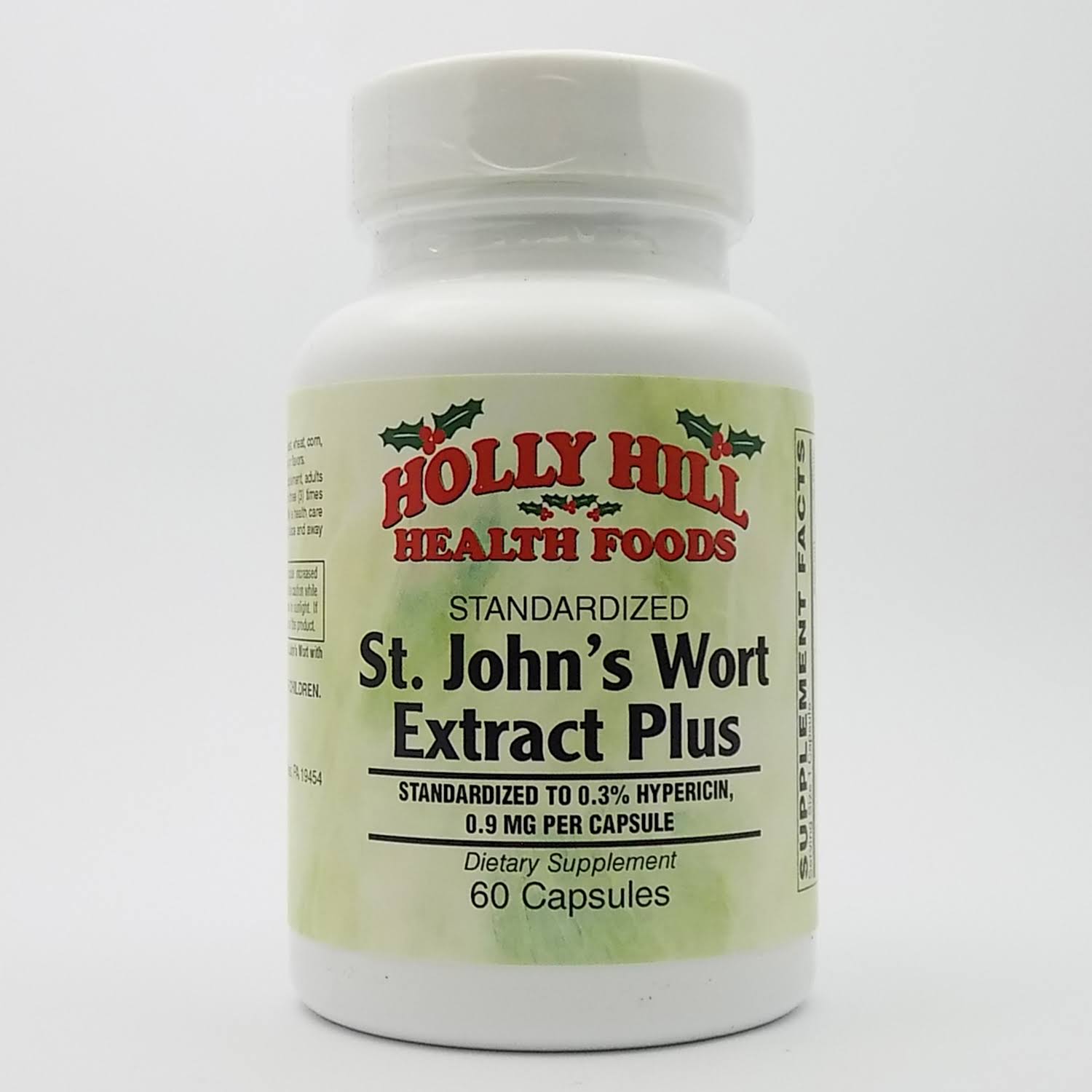 Holly Hill Health Foods, Standardized St. John's Wort Extract Plus, 60 Capsules