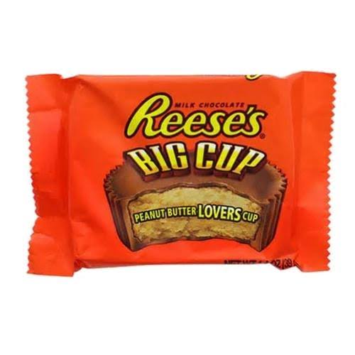 Reeses Big Cup Peanut Butter Cup, Milk Chocolate, Lovers - 1.4 oz