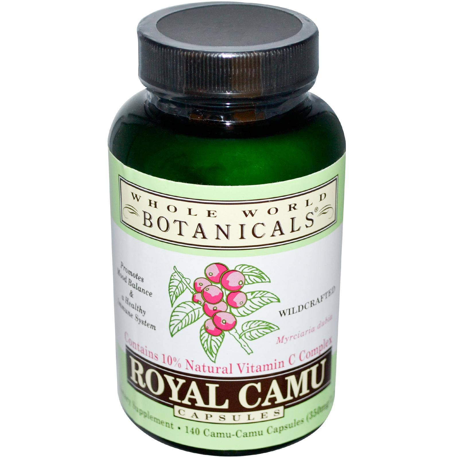 Whole World Botanicals, Royal Camu, 140 Capsules