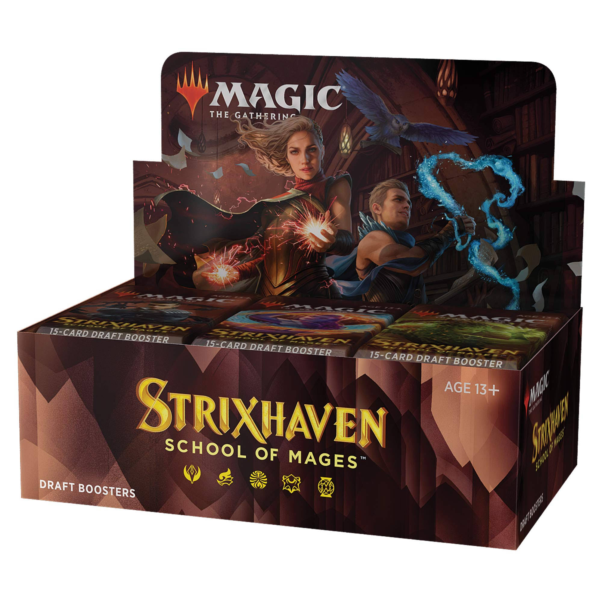 Magic The Gathering Strixhaven - School of Mages Draft Booster Box