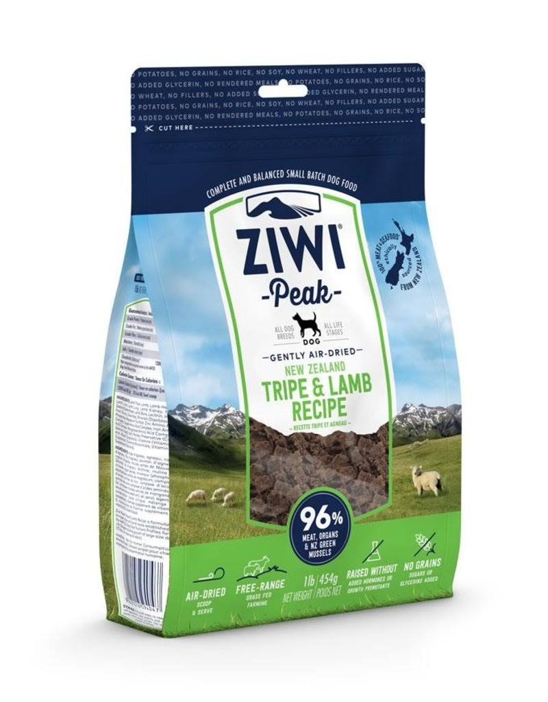 ZiwiPeak Air Dried Tripe and Lamb Dog Food - 454g