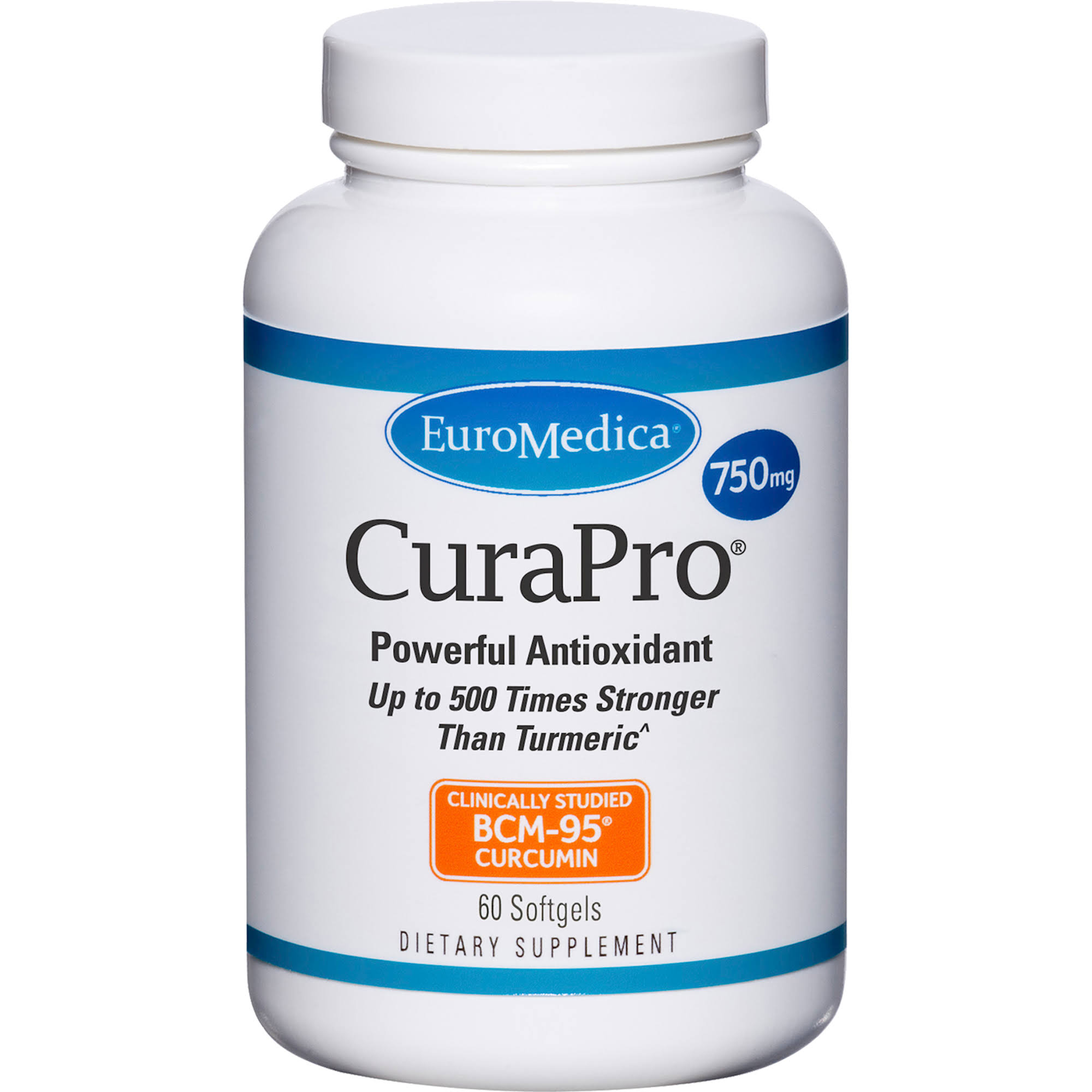 EuroMedica CuraPro Supplement - 750mg, 60 Softgels