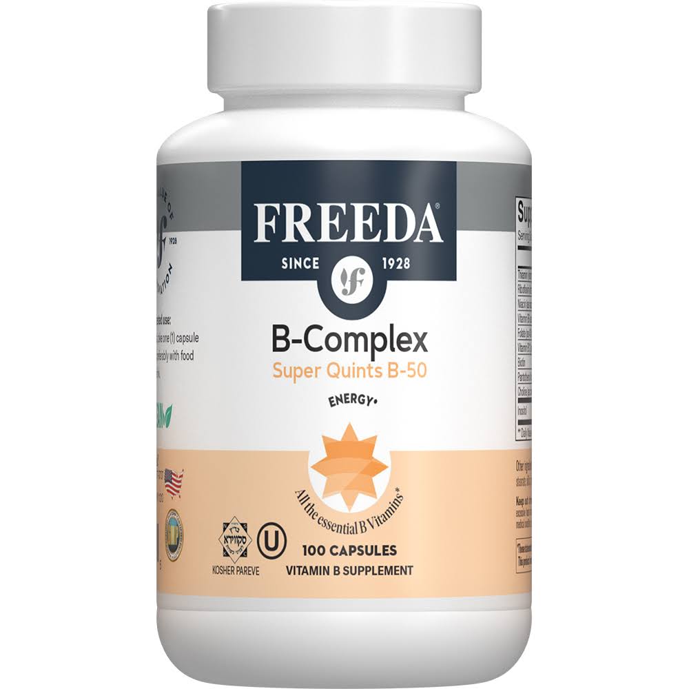 Freeda Super Quints B-50 Supplement - 100ct