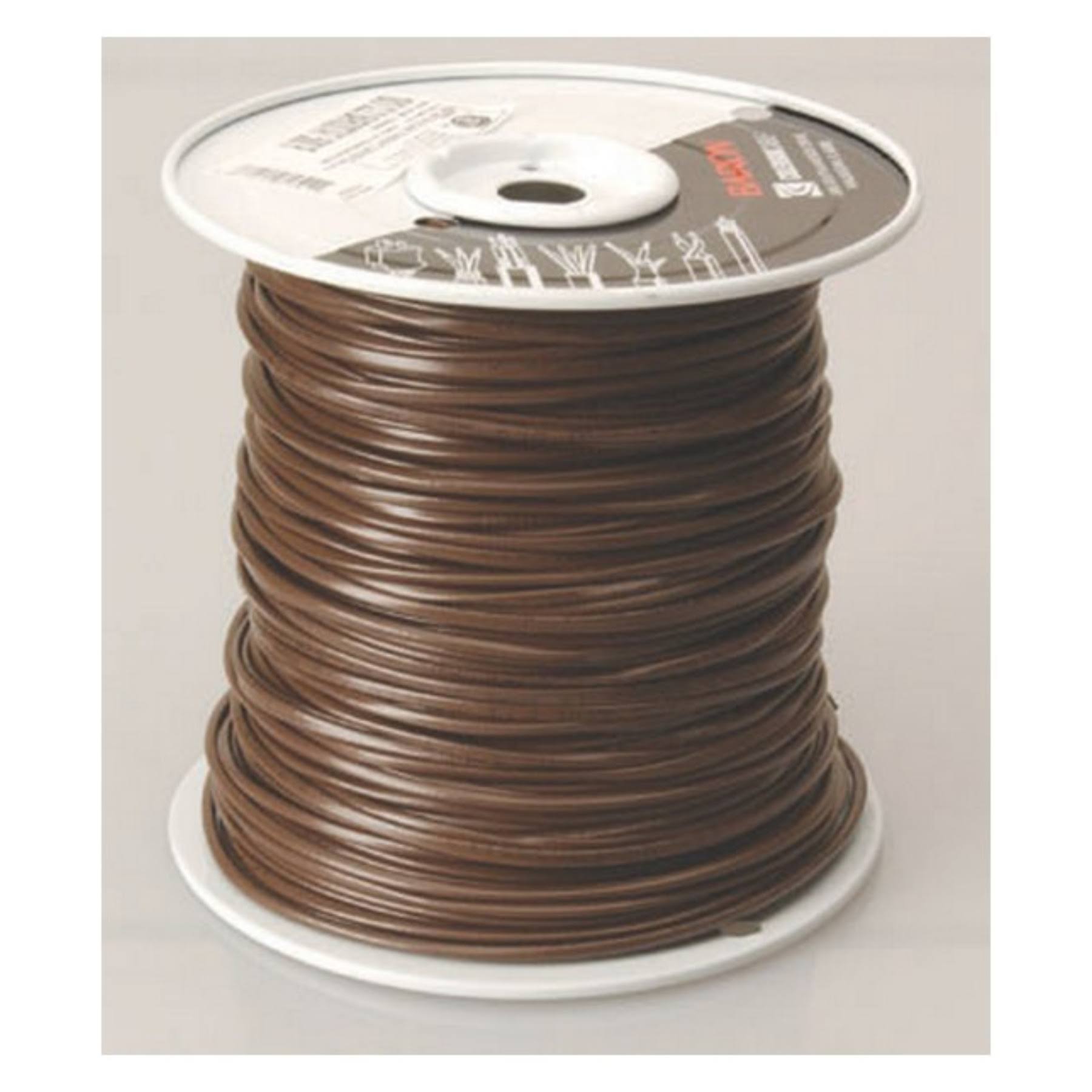 Coleman Cable 553026607 Thermostat Wire - CL2 Solid Bare Copper, 18/2"x500'