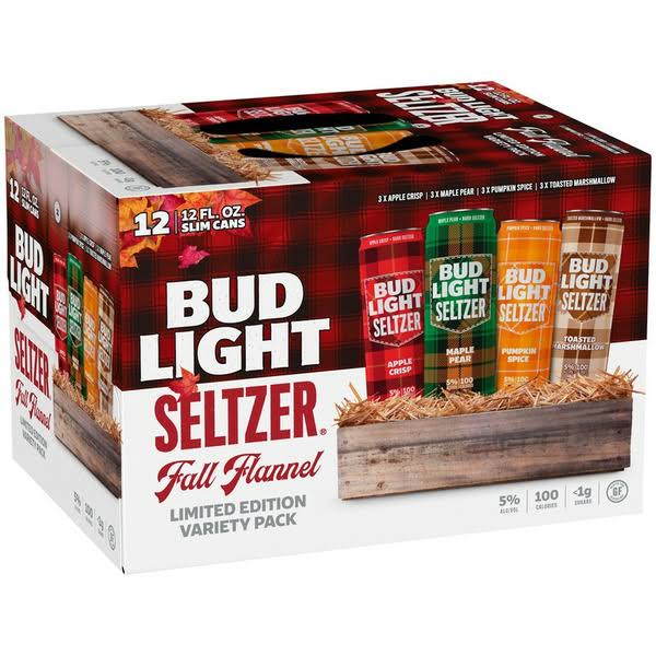 Bud Light Seltzer Beer, Hard Seltzer, Retro Summer, Tie Dye Pack - 12 pack, 12 fl oz cans