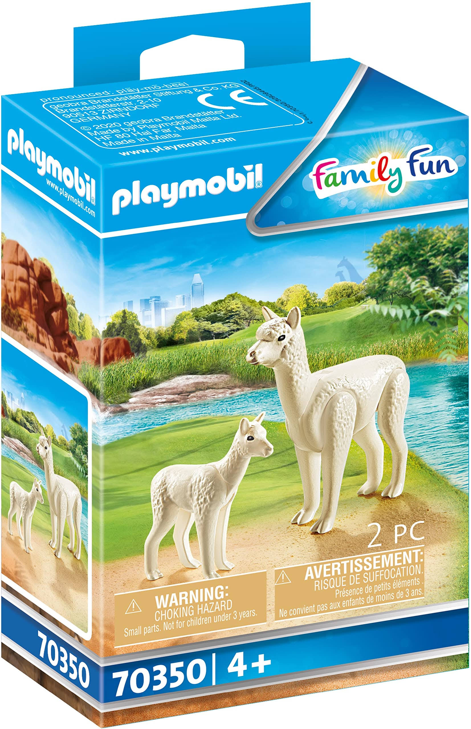 Playmobil 70350 Family Fun Alpaca with Baby