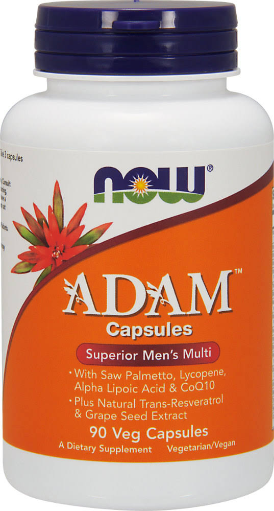 Now Adam Men's Multi Vitamin Capsules - 90 Capsules