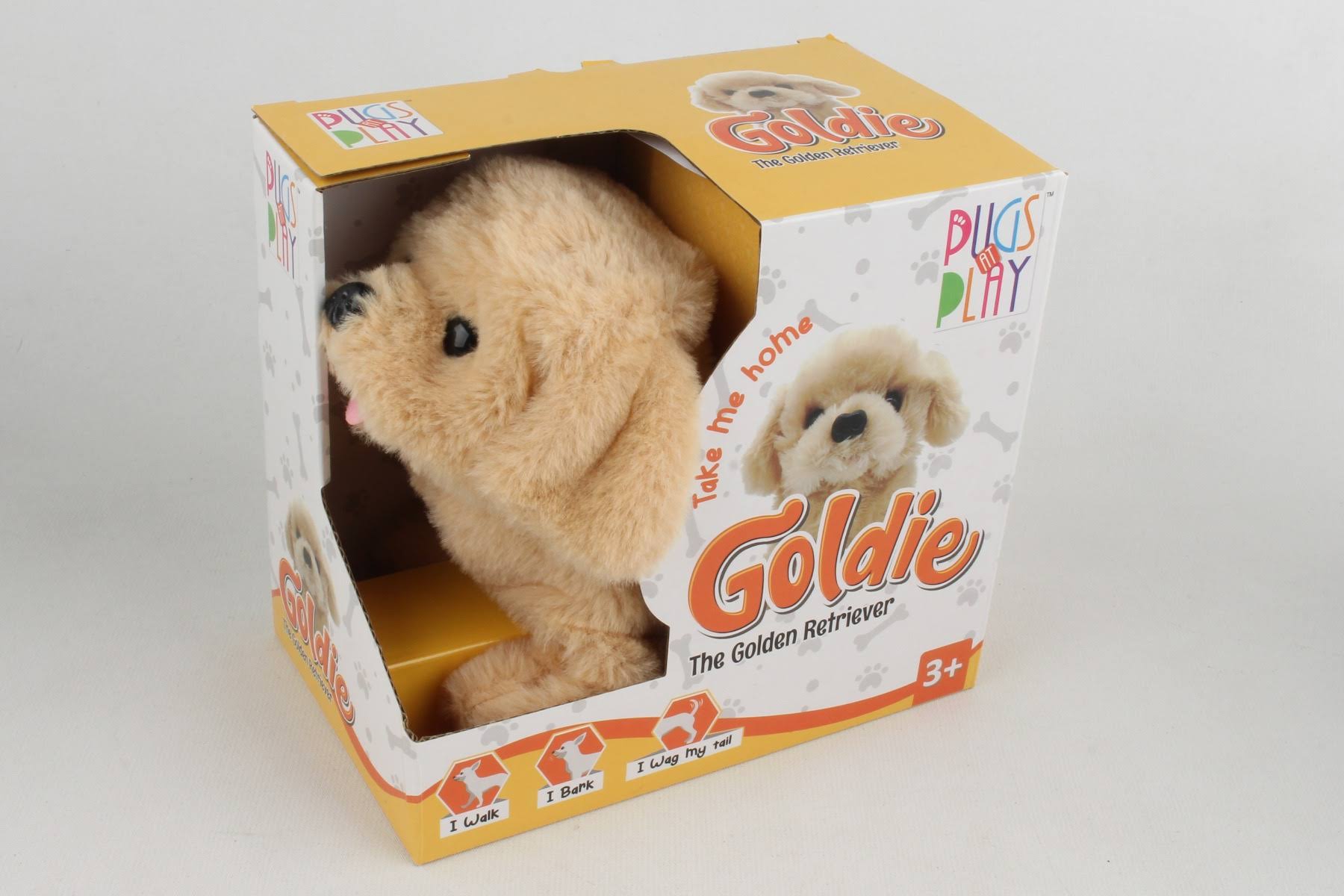Pugs at Play Goldie Walking Dog PAP05