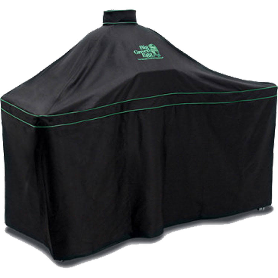 Big Green Egg - Cover - L/XLarge in Solid Acacia Table