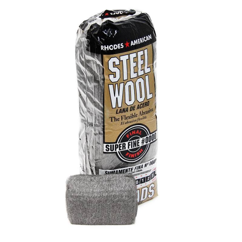Homax Super Fine Steel Wool Pads - 16 Pack, Grade #0000