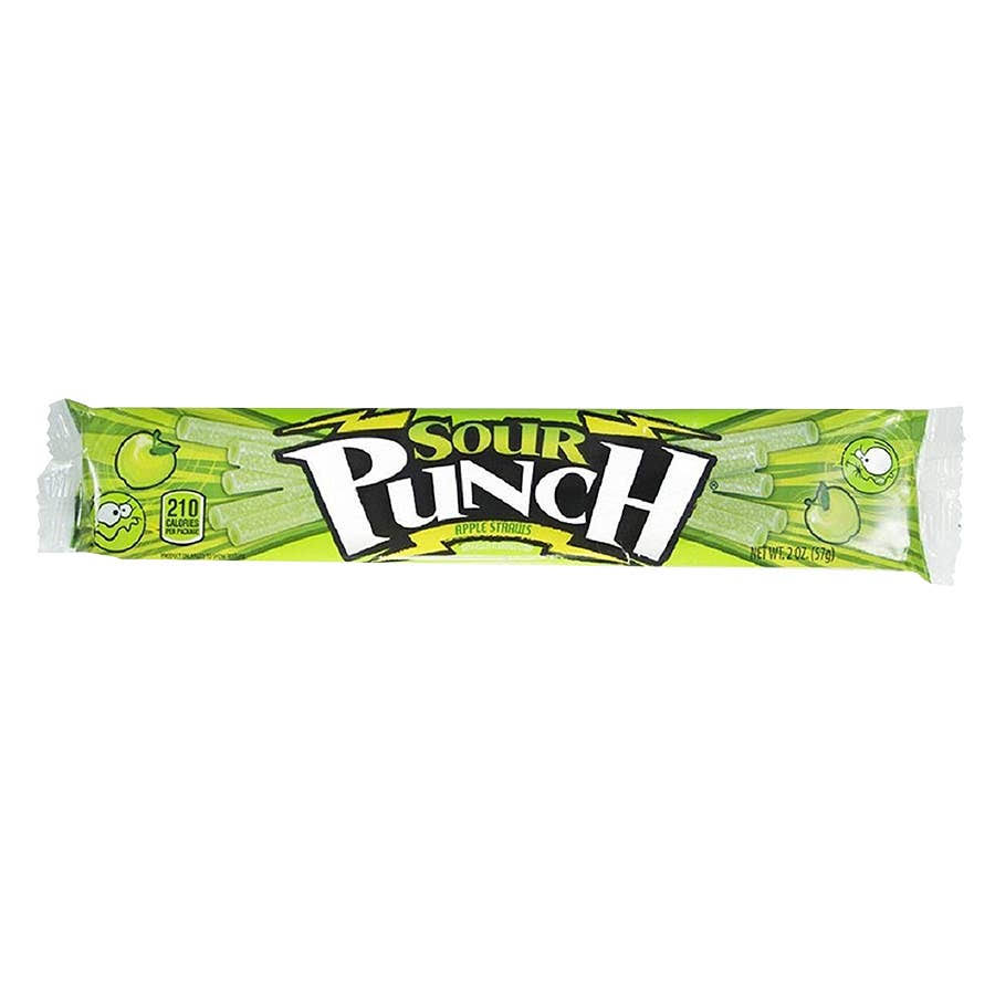 American Licorice Sour Punch Straws - Apple
