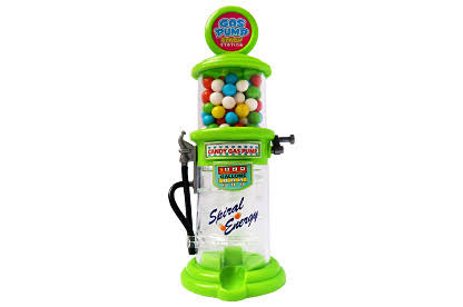 Kidsmania Gas Pump Station Candy Dispener - 5 1/4"