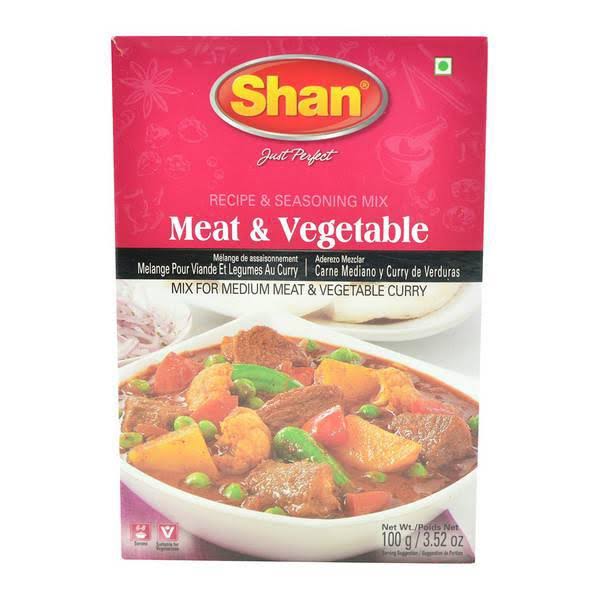 Shan Seasoning Mix Meat & Vegetable 100gm