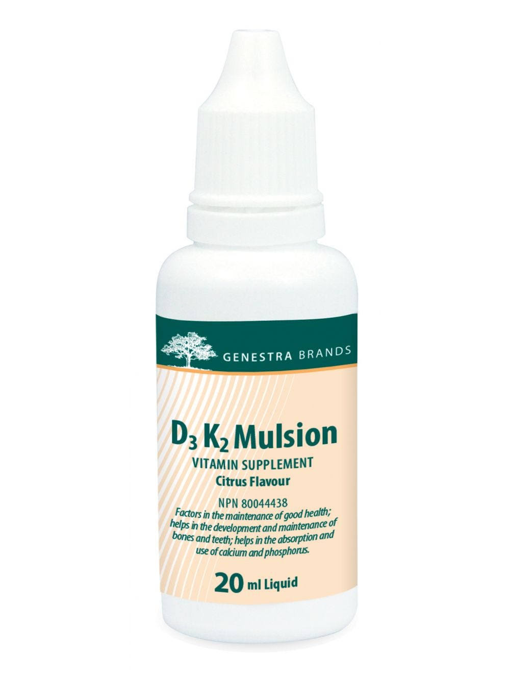 Genestra D3K2 Mulsion Supplement - Citrus, 20ml