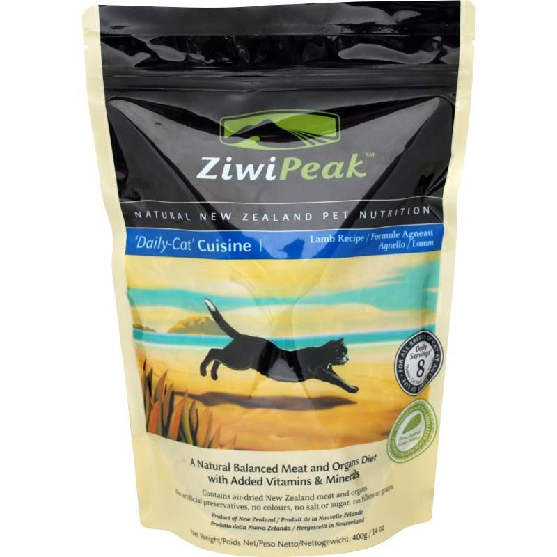 Ziwipeak Daily Cat Air-Dried Food & Treats - Lamb