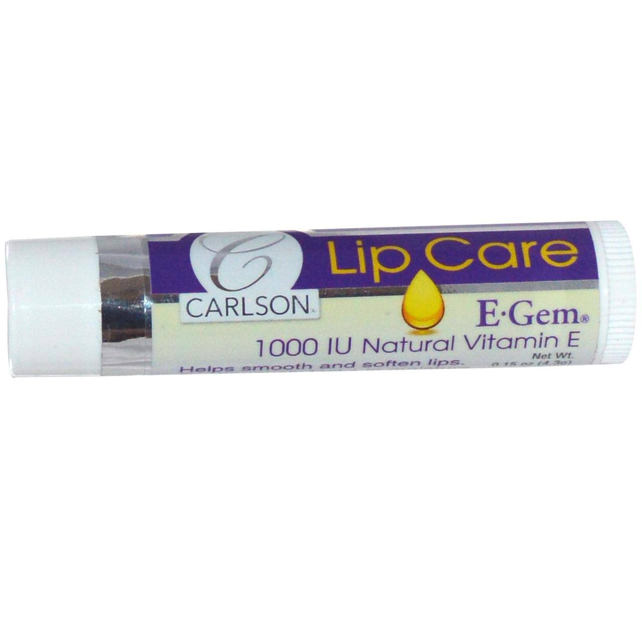 Carlson Labs E Gem Lip Care - 0.15oz