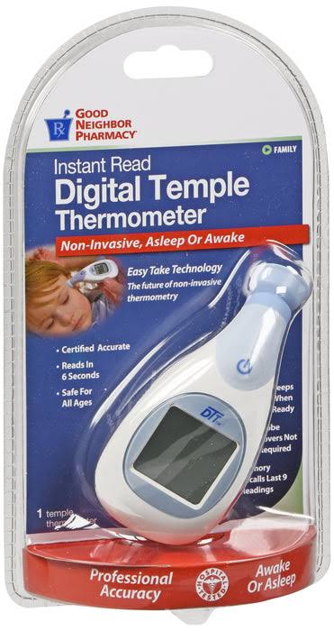 GNP Instant Read Digital Temple Thermometer
