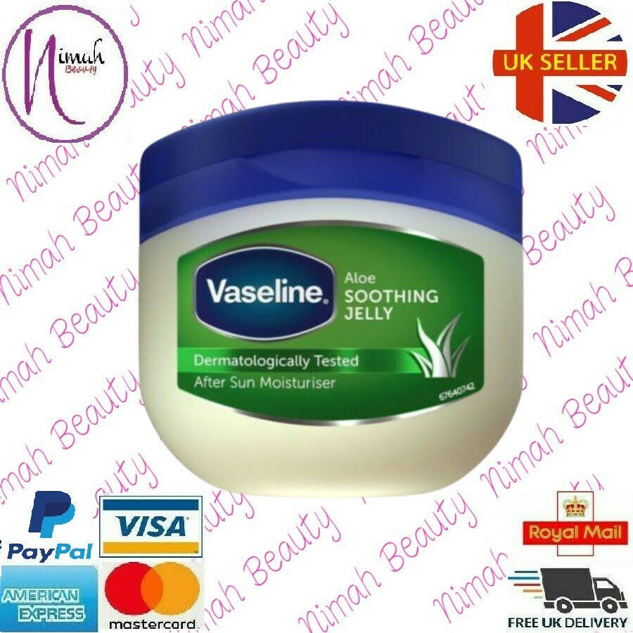 Vaseline Aloe Soothing Jelly 250ml For All Types Of Skin