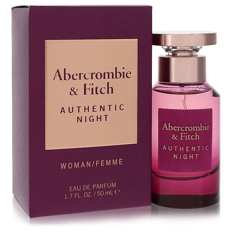 Abercrombie & Fitch Authentic Night by Abercrombie & Fitch Eau de Parfum Spray 1.7 oz