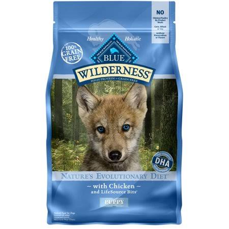 Blue Buffalo Wilderness High Protein Puppy Food - Dry, 4.5lb