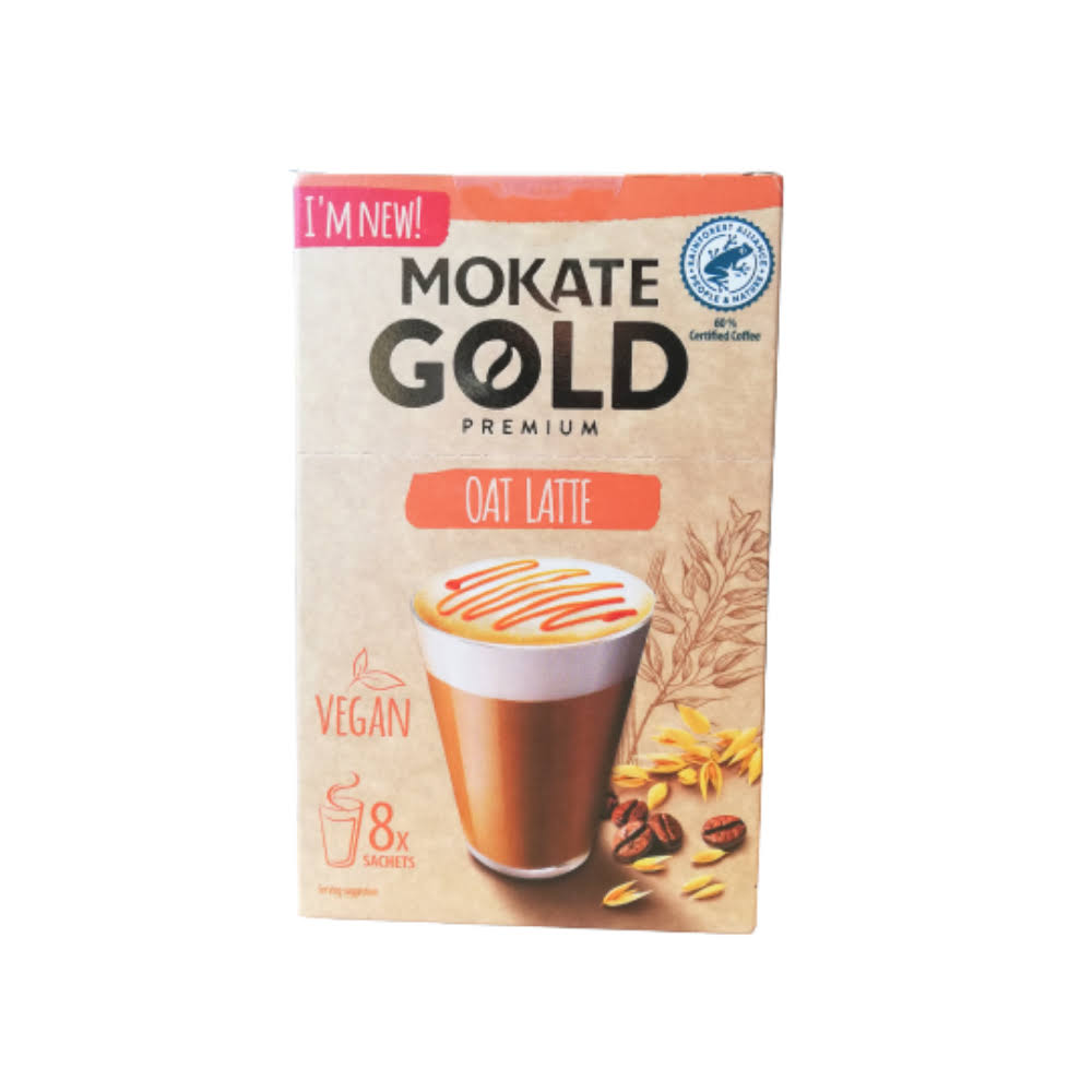 Mokate Gold Premium Vegan Oat Latte 8 x Sachets